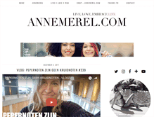 Tablet Screenshot of annemerel.com